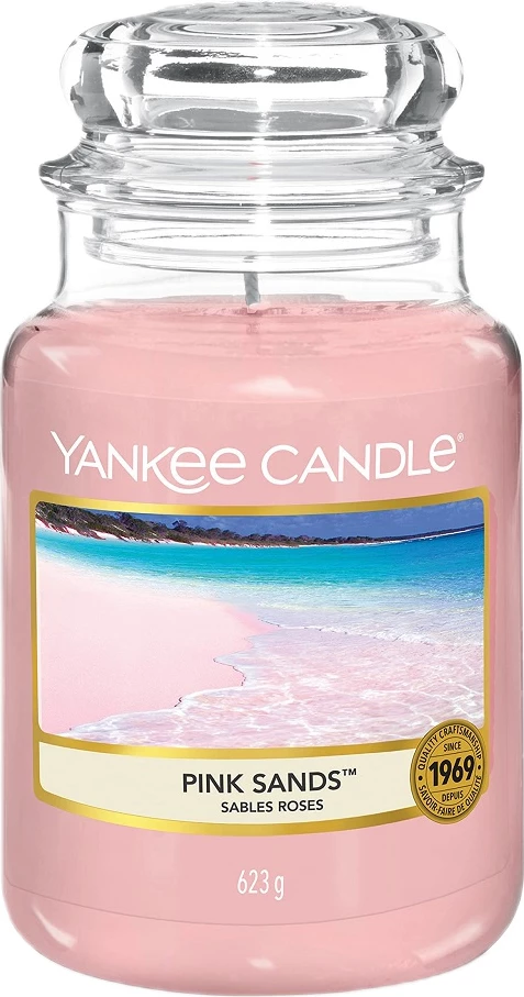 Qiri aromatik Yankee Candle Pink Sands 623g