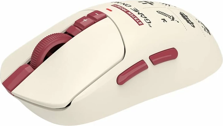 Maus A4-Tech Bloody R72 ULTRA DUO Pixels Red, wireless, RGB, i bardhë