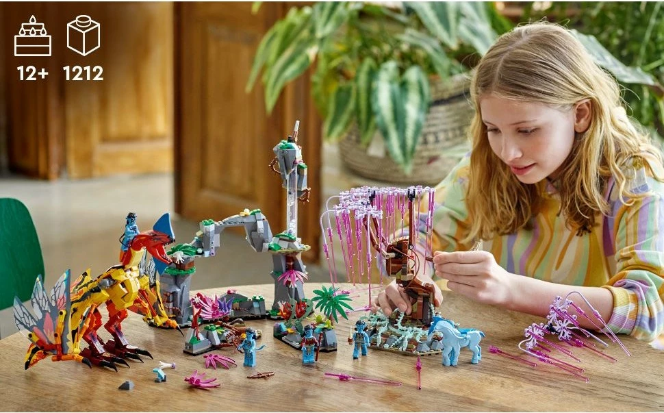 Set ndërtimi LEGO Avatar Toruk Makto & Pema e Shpirtrave, 1212 copa, plastikë, shumëngjyrësh