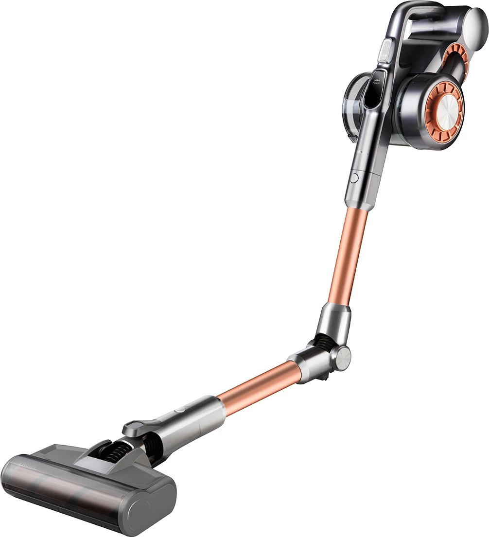 Fshesë me korrent pa kabllo JIMMY H9 Pro, 600 W, 0.6 L, gri/portokalli, me ekran LED