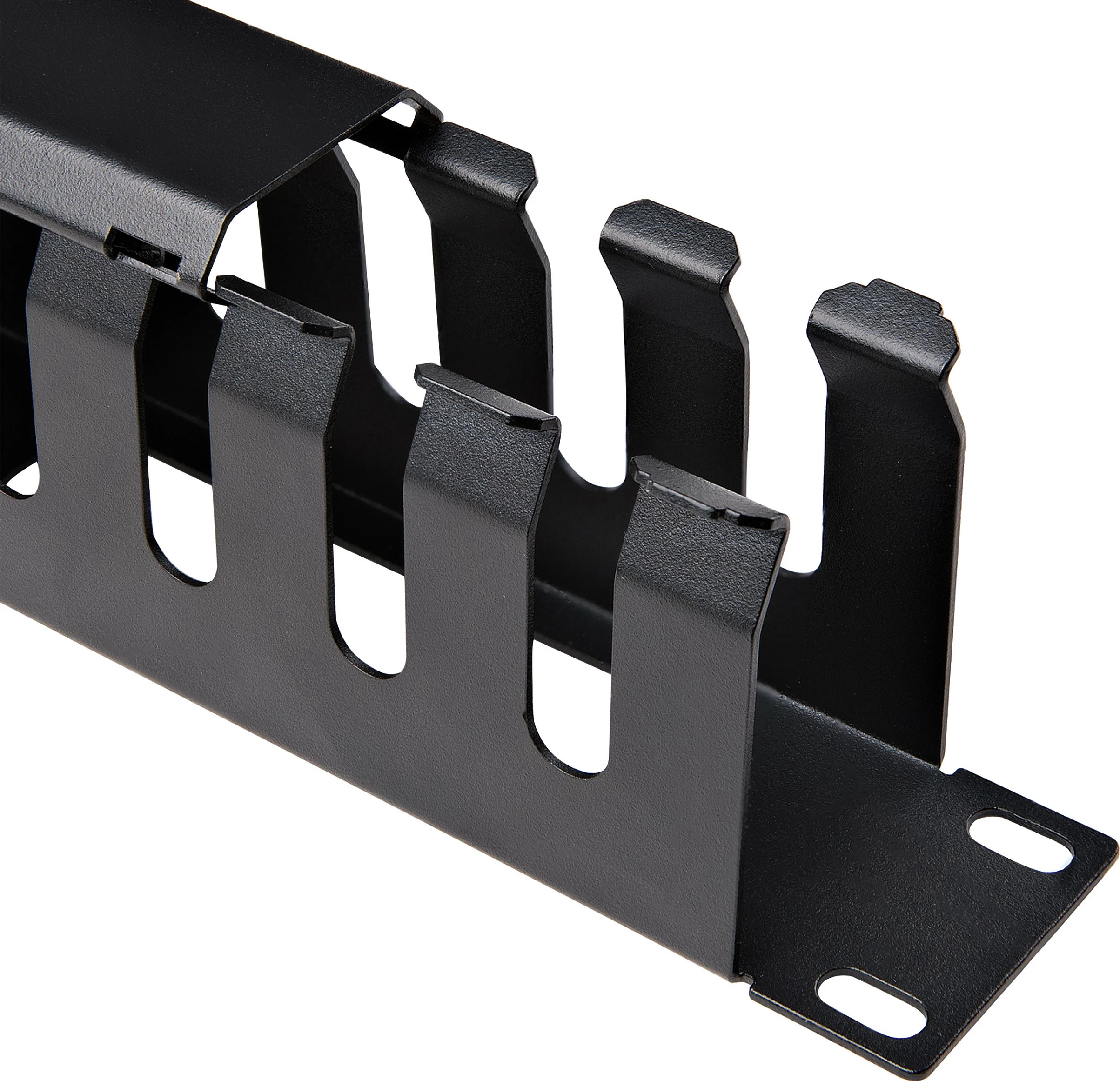 Panel menaxhimi kabllove StarTech 1U 19", me kapak, i zi