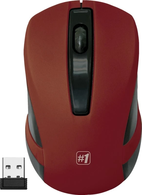 Maus Defender MM-605 RF, wireless, USB, i kuq
