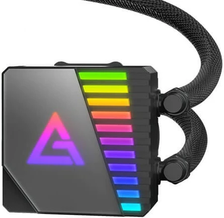 Ftohës i lëngshëm Antec SYMPHONY 240, ARGB, 2x12cm, i zi