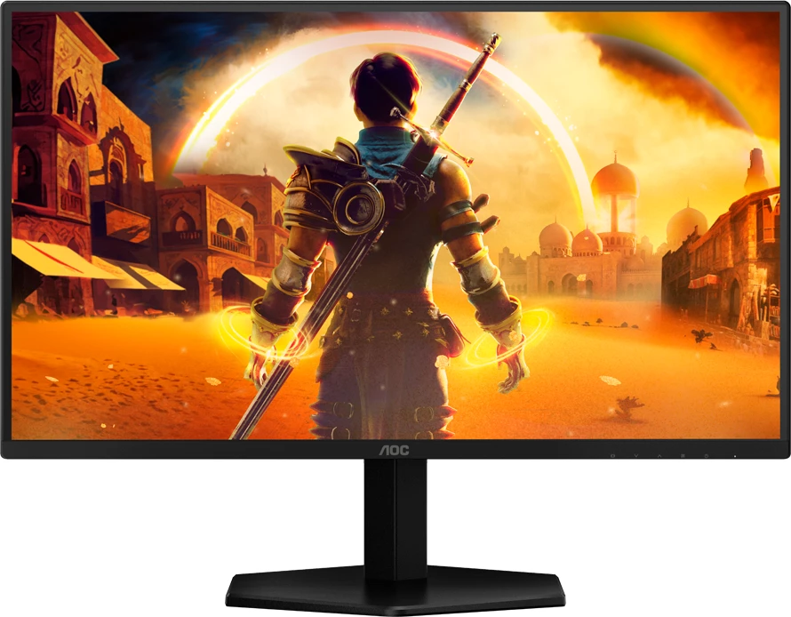 Monitor gaming AOC 25G42E 24.5\" FHD Fast IPS 180Hz 0.5ms HDR10 Adaptive Sync, zi/kuqe
