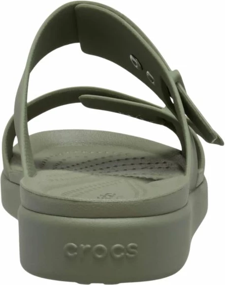 Shlapa për femra Crocs Brooklyn Buckle Low, të gjelbra [Madhësia: 37 - 38]