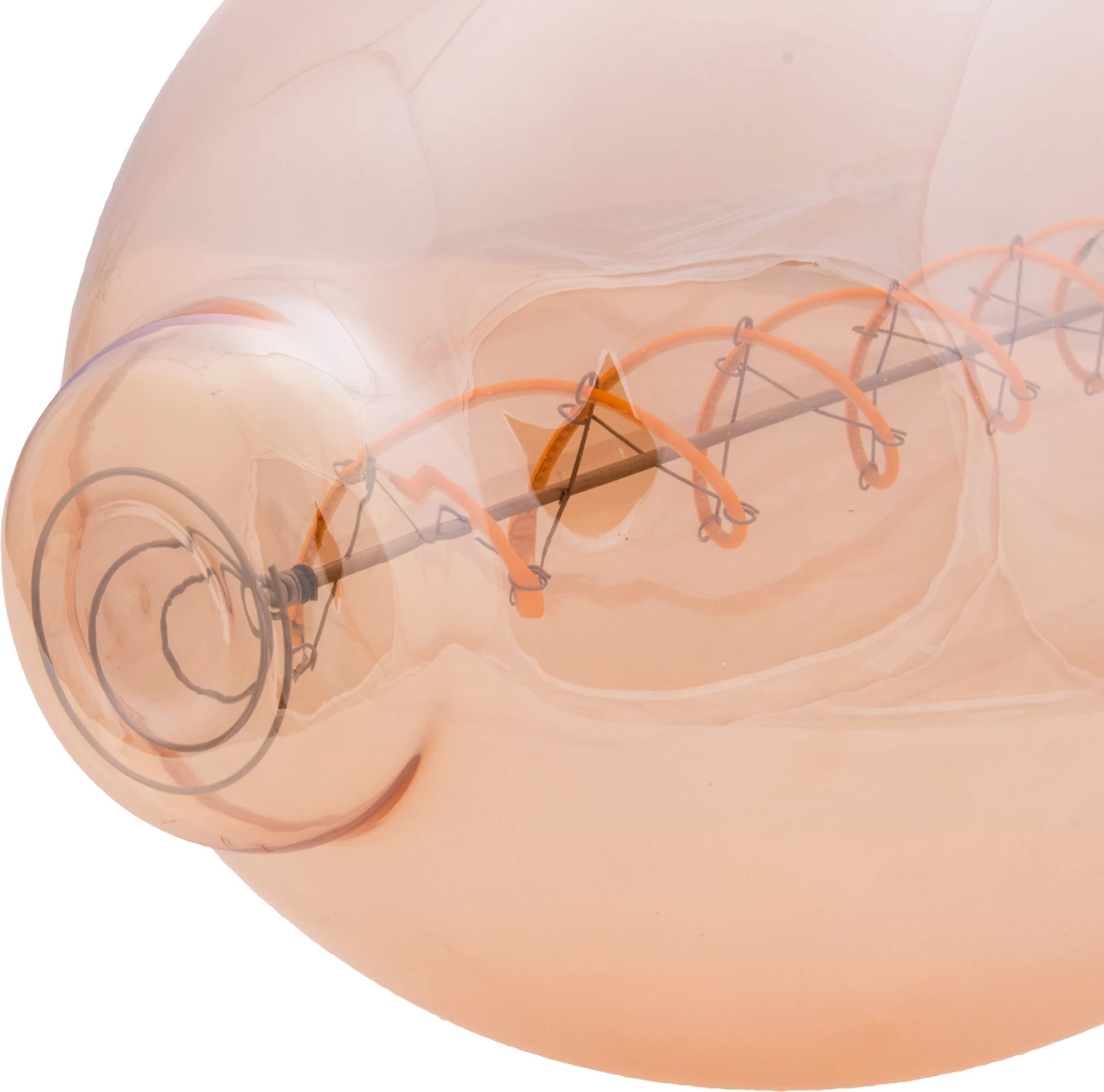 Llambë LED filament, 8W, E27, 3000K, ngjyrë çaji, e zbehtë