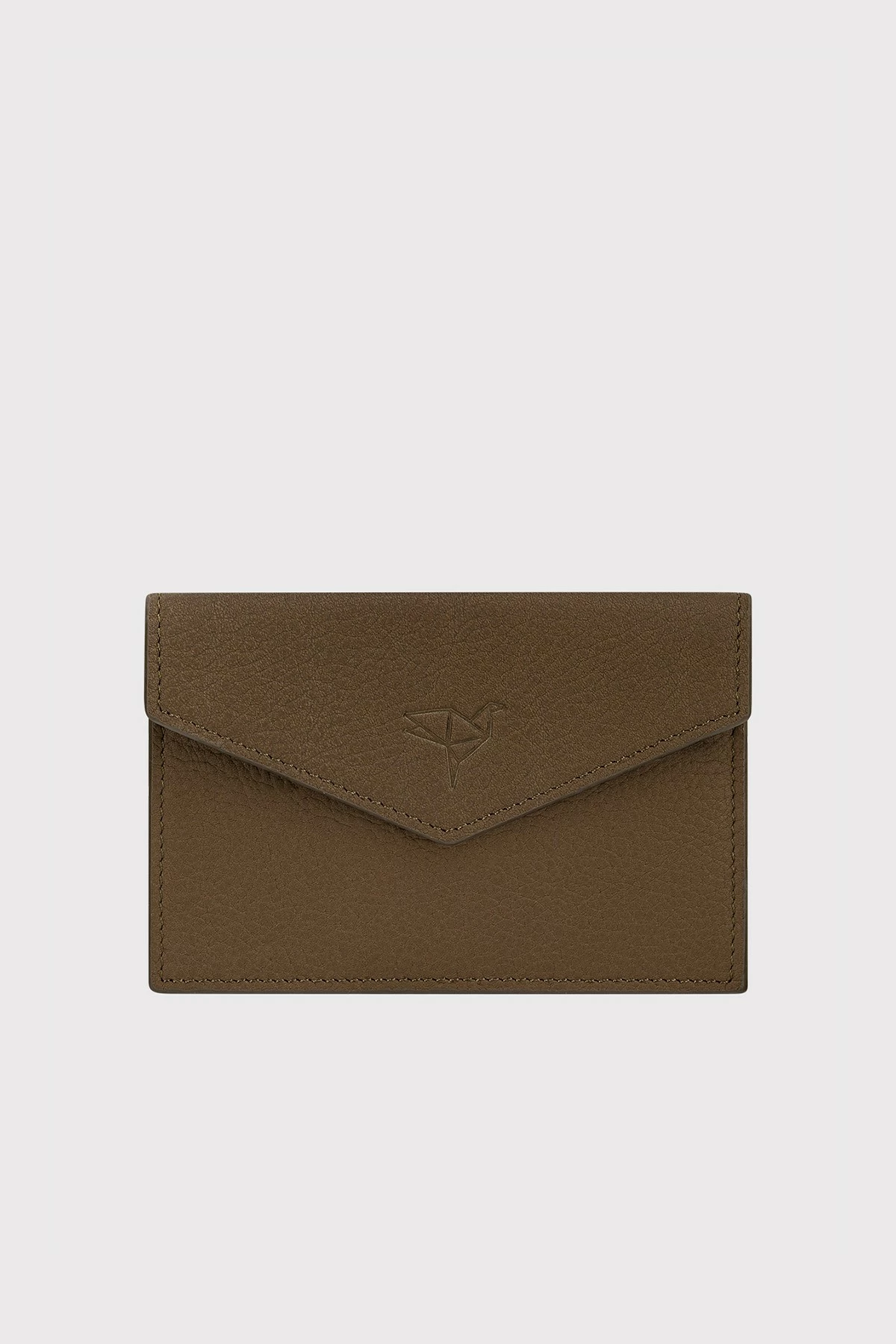 Portofol për gra, lëkurë natyrale, ngjyrë khaki, Zoozie Bags Davos