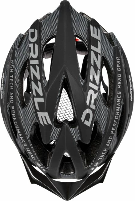 Helmetë biçiklete Meteor MV29 Drizzle L, e zezë/gri e errët