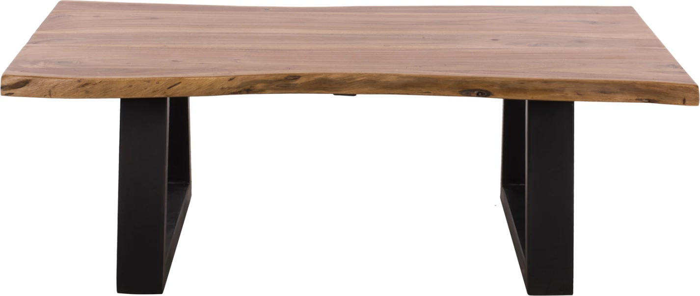 Tavolinë kafeje ΜΟΝΤΑΝΑ, dru akacie masiv, natyrale, 115x63x40cm