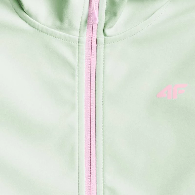 Jakne softshell për vajza 4F F478 mint