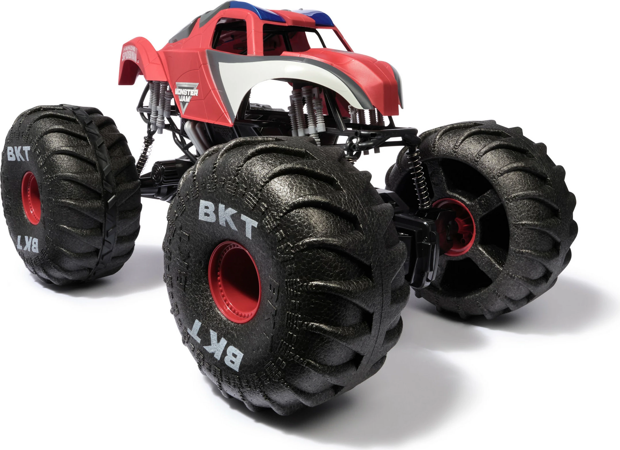 Monster truck RC Spin Master Monster Jam Mega Spider-Man, 1:6, mbi 60 cm, kuqe/zezë