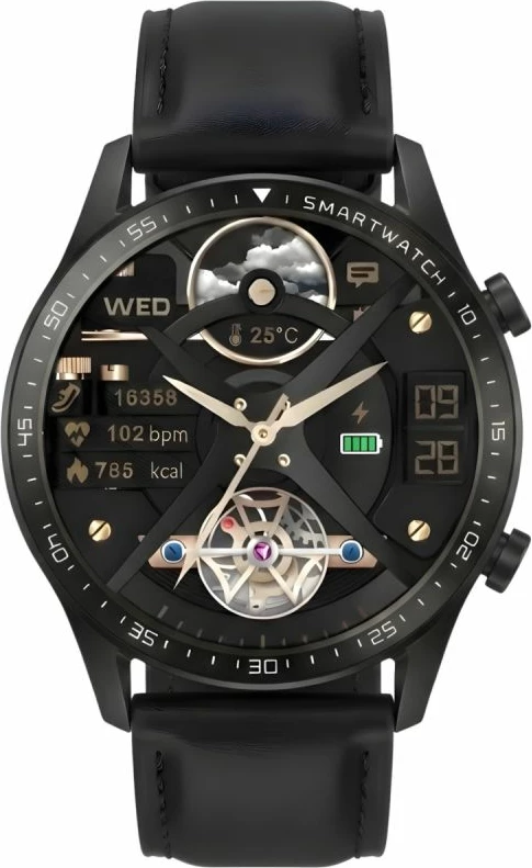 Smartwatch Gravity GT10-3, i zi, 2 rripa