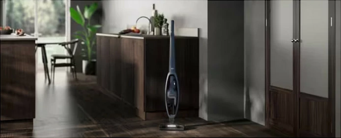 Fshesë me korrent pa kabllo AEG AS 52CB18DB, 0.3L, 45 min, denim blue