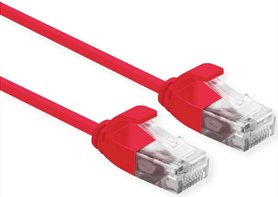 Kabllo rrjeti Ethernet ROLINE 21.15.3916, Cat6a, 3 m, RJ-45, e kuqe