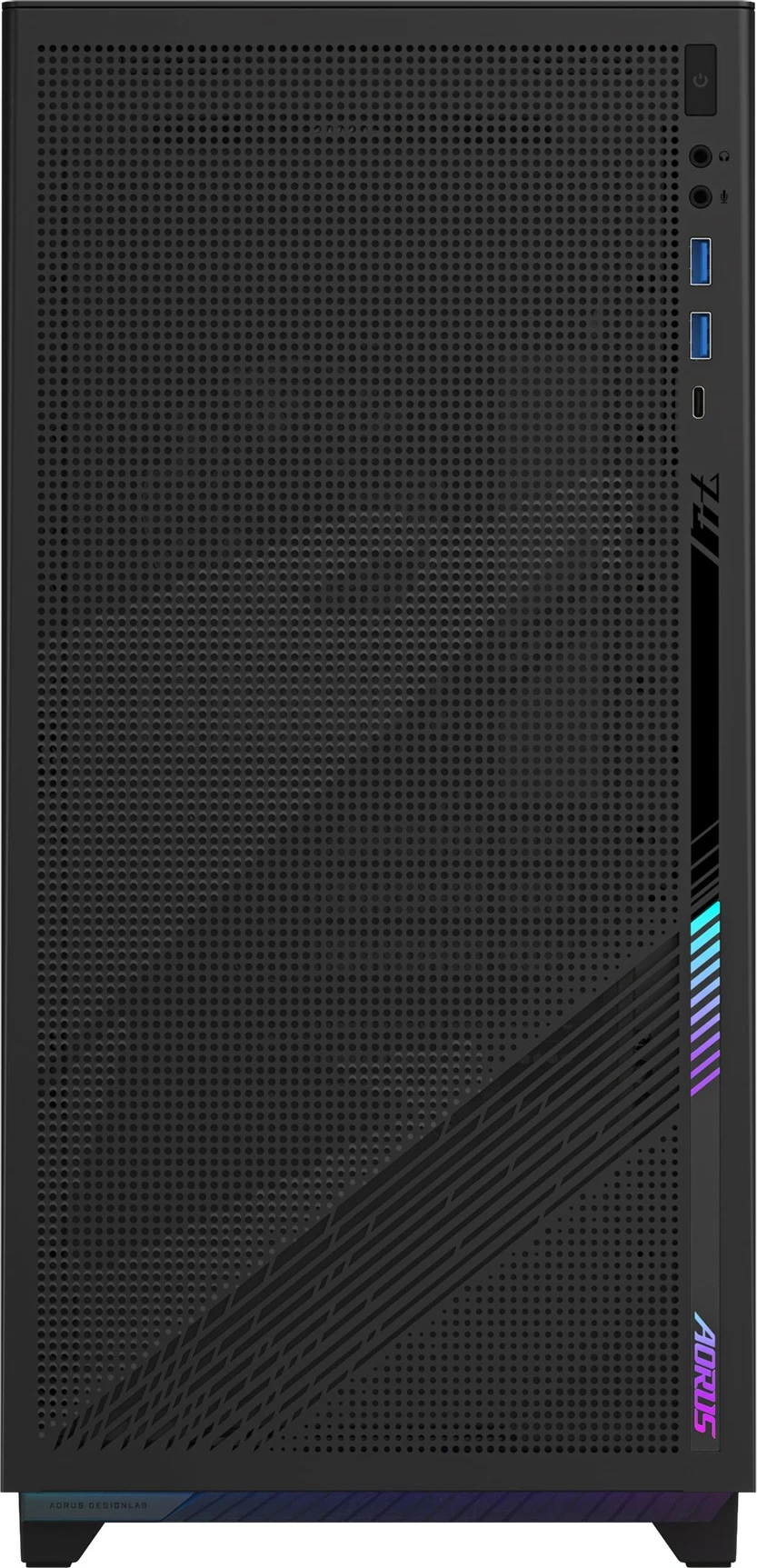 Kasë Gigabyte GB-AC400G, Midi, e zezë