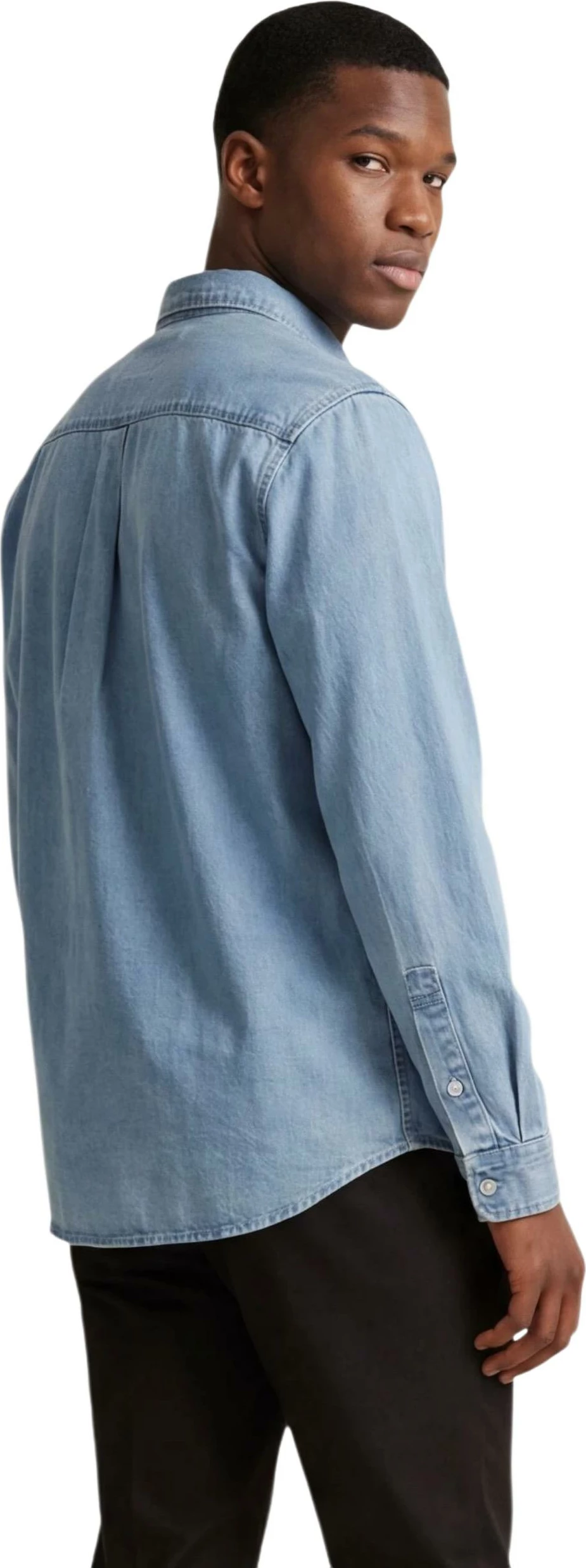 Këmishë për meshkuj Only & Sons Onsorson Regular Yfm Dnm 22036600, denim blu e hapur [Madhësia: M]