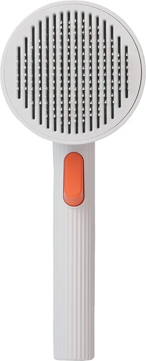 Furçë krehjeje Petkit Grooming 2 për qen dhe mace, e bardhë