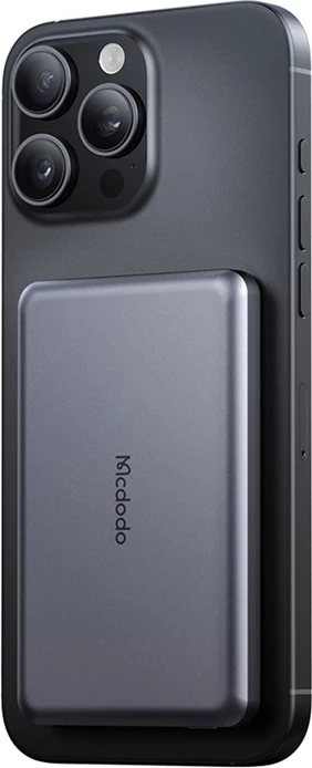 Powerbank Mcdodo MC-4641 ultra i hollë, 5000mAh, wireless, magnetik, Gold