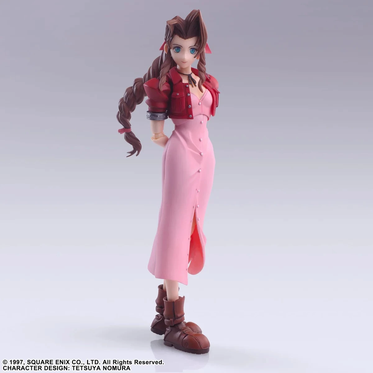 Figurinë aksioni Square Enix Bring Arts Aerith Gainsborough 14 cm PVC, rozë/kuqe