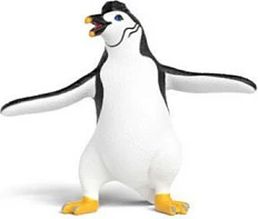 Figurinë lodër Schleich Die Schule der magischen Tiere Juri Pinguini, 85 mm, shumëngjyrëshe