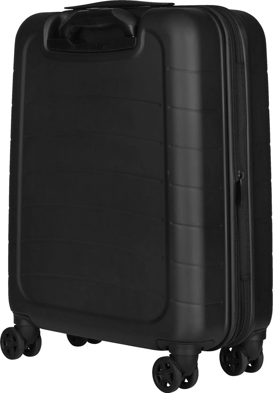 Kasë udhëtimi Wenger Syntry Carry-On me ndarje për laptop, e zezë/gri