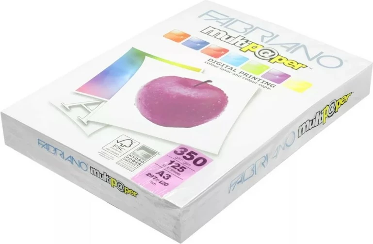 Fabriano Multi 350Gr A3+ Bianco 125F