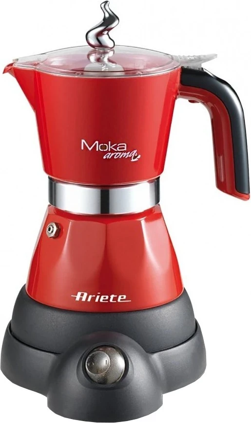 Makina për kafe Ariete, e kuqe