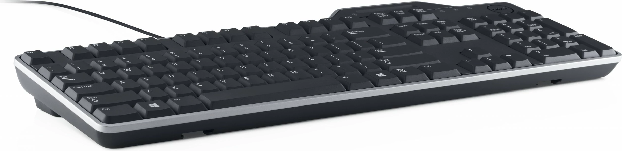 Tastierë DELL KB813, USB, smartcard, e zezë