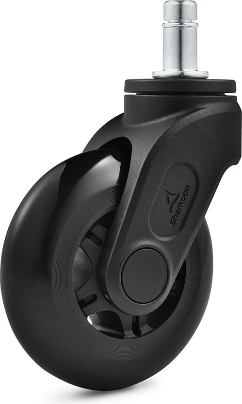 Set rrotash për karrige gaming Sharkoon SKILLER SW10, 7.5 cm, 5 copë, e zezë