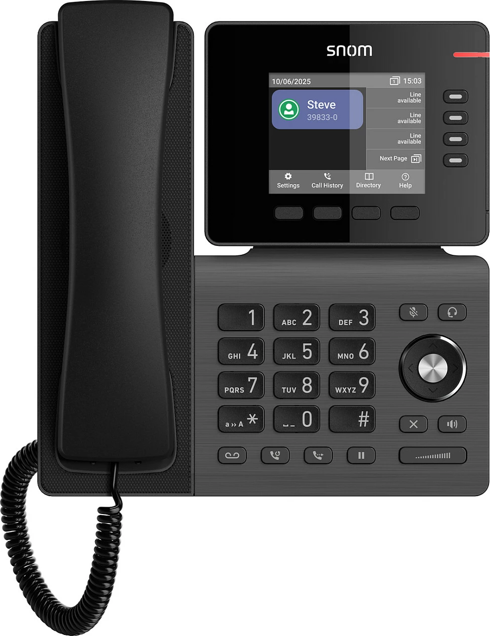 Telefon IP Snom D810W, Wi‑Fi, Gigabit, ekran IPS 3.36", i zi