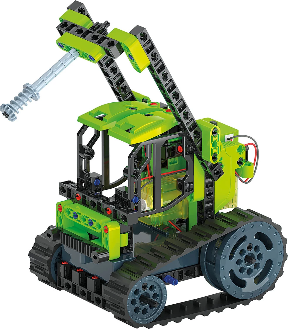 Lodër për fëmijë Clementoni Science Museum - Crawler Tractor Set