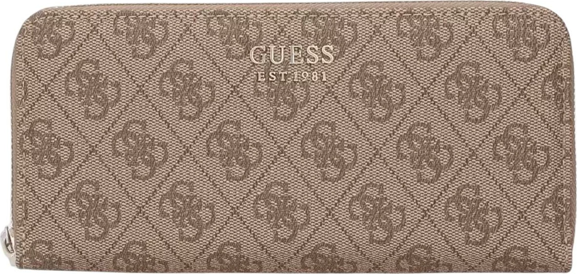 Portofol për femra Guess Brenton SLG Med Zip SWLG96 48146, latte