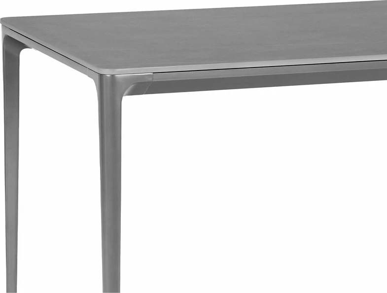 Tavolinë Baton, ngjyrë gri e errët, 160x80x75cm