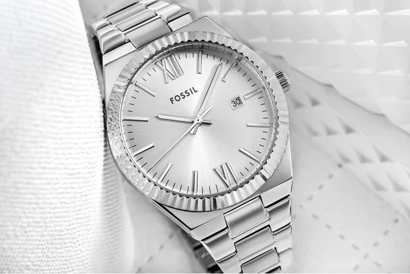 Orë dore për femra Fossil, argjend