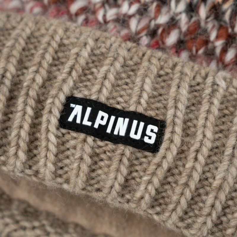 Kapelë Alpinus Autiola W për femra, ngjyrë bezhë/krem
