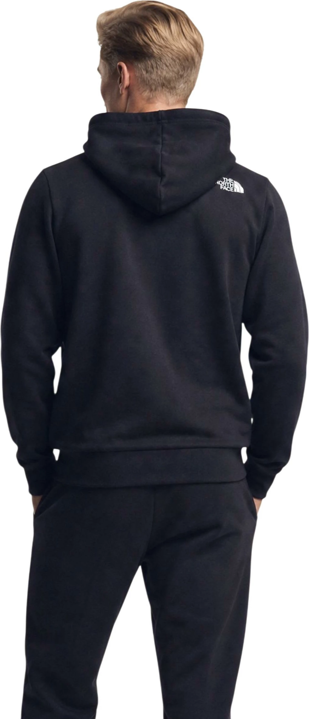 Duks me kapuç me zip për meshkuj The North Face EVO BOX HD REG FZ HD NF0A8JAZ, i zi [Madhësia: M]