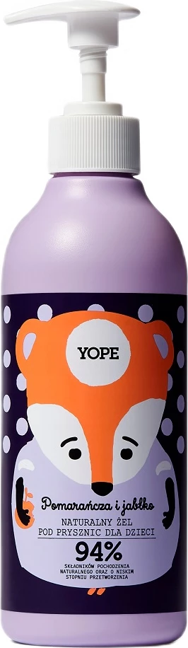 Xhel dushi për fëmijë Yope Orange & Apple 400ml