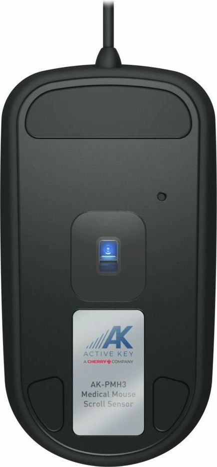 Maus Cherry AK-PMH3, Ambidextrous, USB Type-A, 1000 DPI, Ngjyrë e zezë