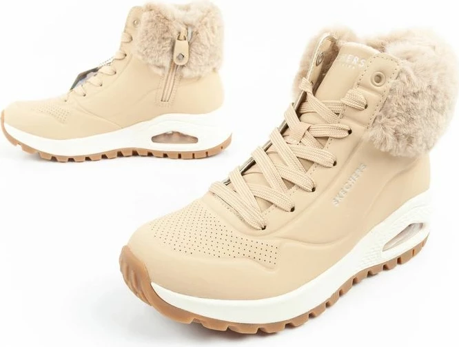 Çizme dimri për femra Skechers, kafe