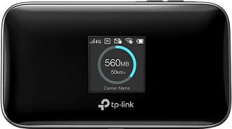 Router portativ TP-Link M7750, 4G LTE, Wi‑Fi 2.4/5GHz, NanoSIM, MicroSD, i zi