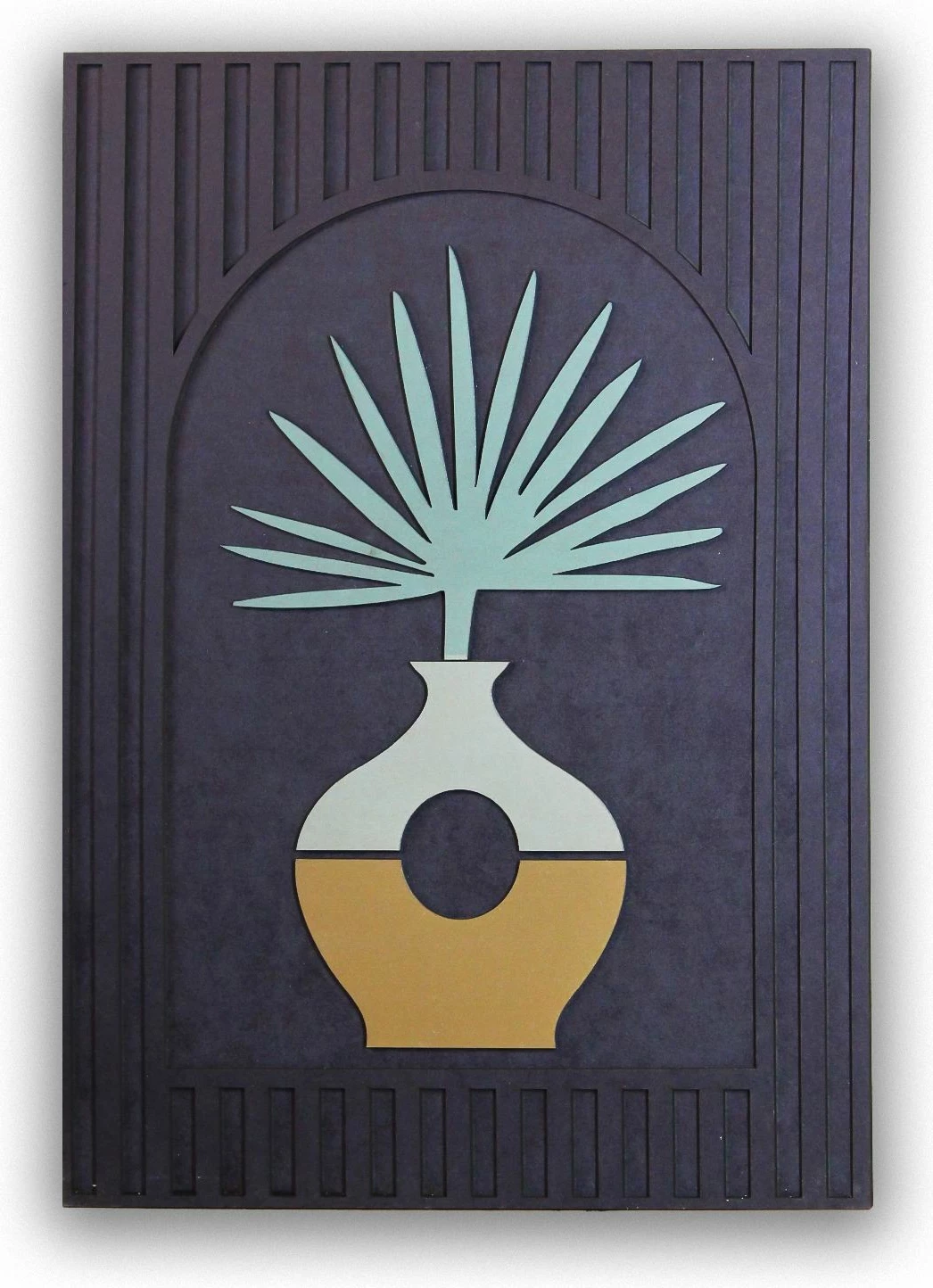 Pikturë dekorative, Wallity, Ersy3Dpot1-2030, shumëngjyrëshe, 20x30x2cm