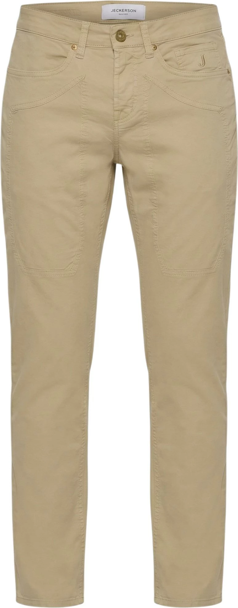 Pantallona për meshkuj Jeckerson JOHN 5 Pocket, bezhë e çelët [Madhësia: W29]
