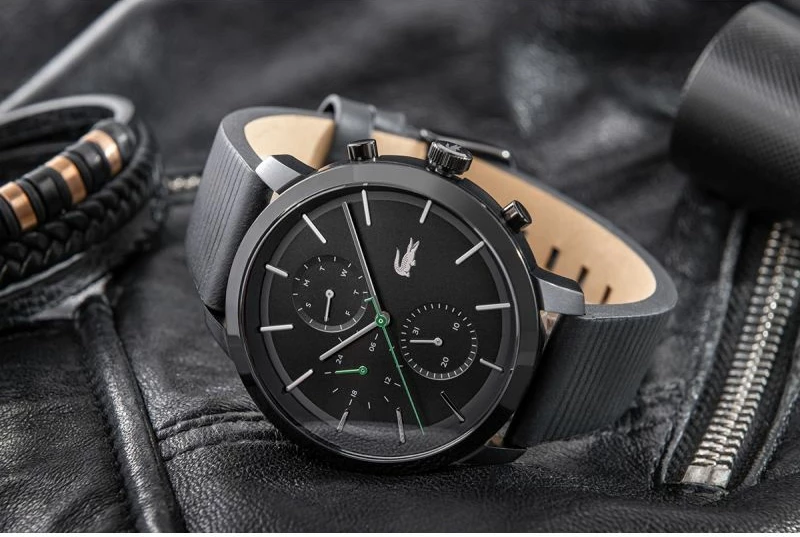 Orë dore për meshkuj Lacoste Replay, e zezë