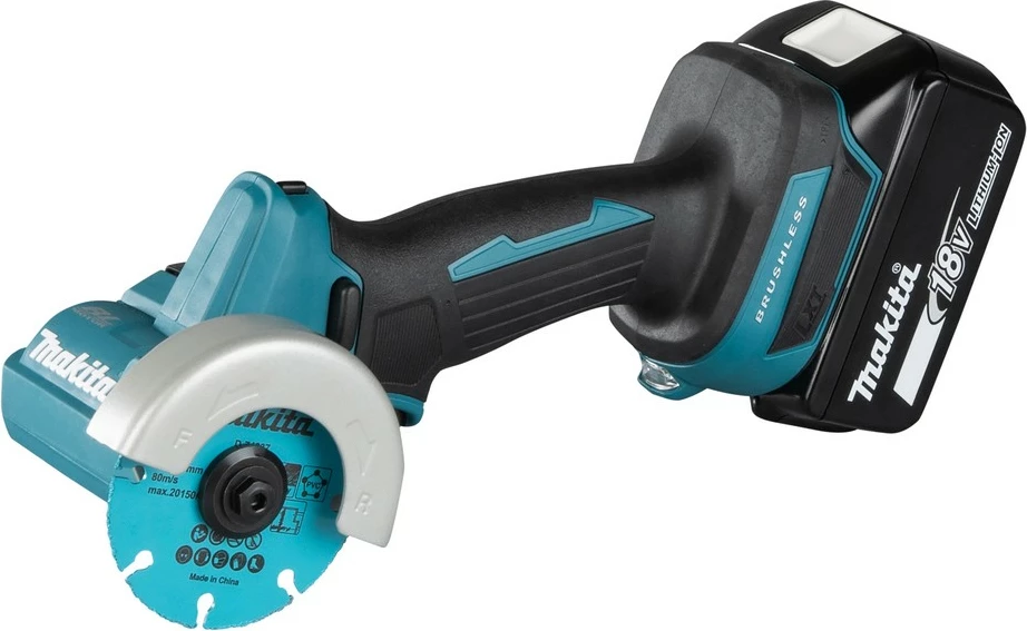Prerëse këndi Makita DMC300Z, 18V, 5Ah, Li-Ion, zi/blu