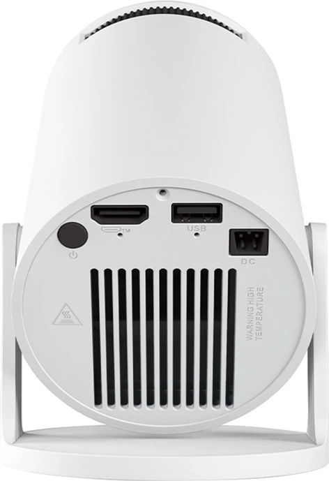 Projektor Magcubic HY300PRO 720p, 200 ANSI, Android 14, Wi‑Fi 6, Bluetooth 5.4, 25"–110", i bardhë