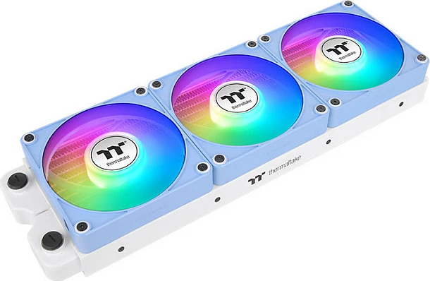 Ventilator ftohës 140mm Thermaltake CT140 EX Reverse ARGB Sync, 3 copë, PWM, Hydrangea Blue