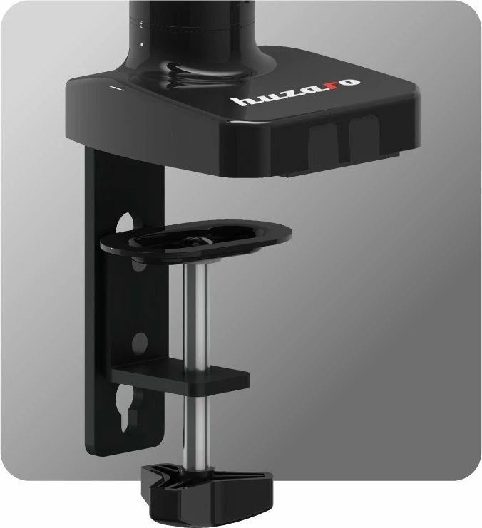 Mbajtëse tavoline për monitor Huzaro 1.2 (KG-A-HZRO-011) 15"-27", VESA 75x75/100x100, gas spring, e zezë