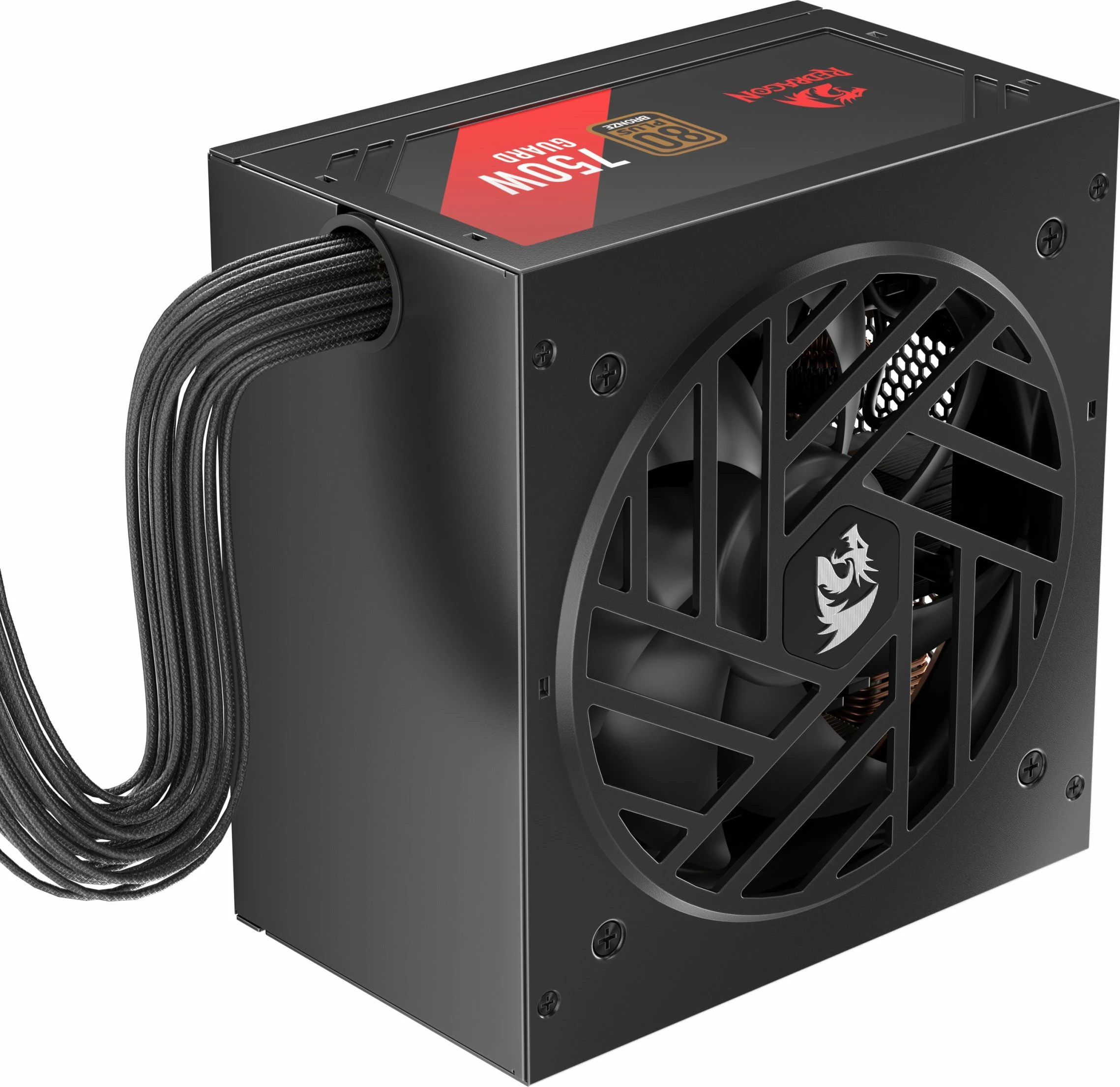 Furnizues rryme (PSU) Redragon Guard GC-GU03 750W 80 Plus Bronze ATX, zi/kuqe
