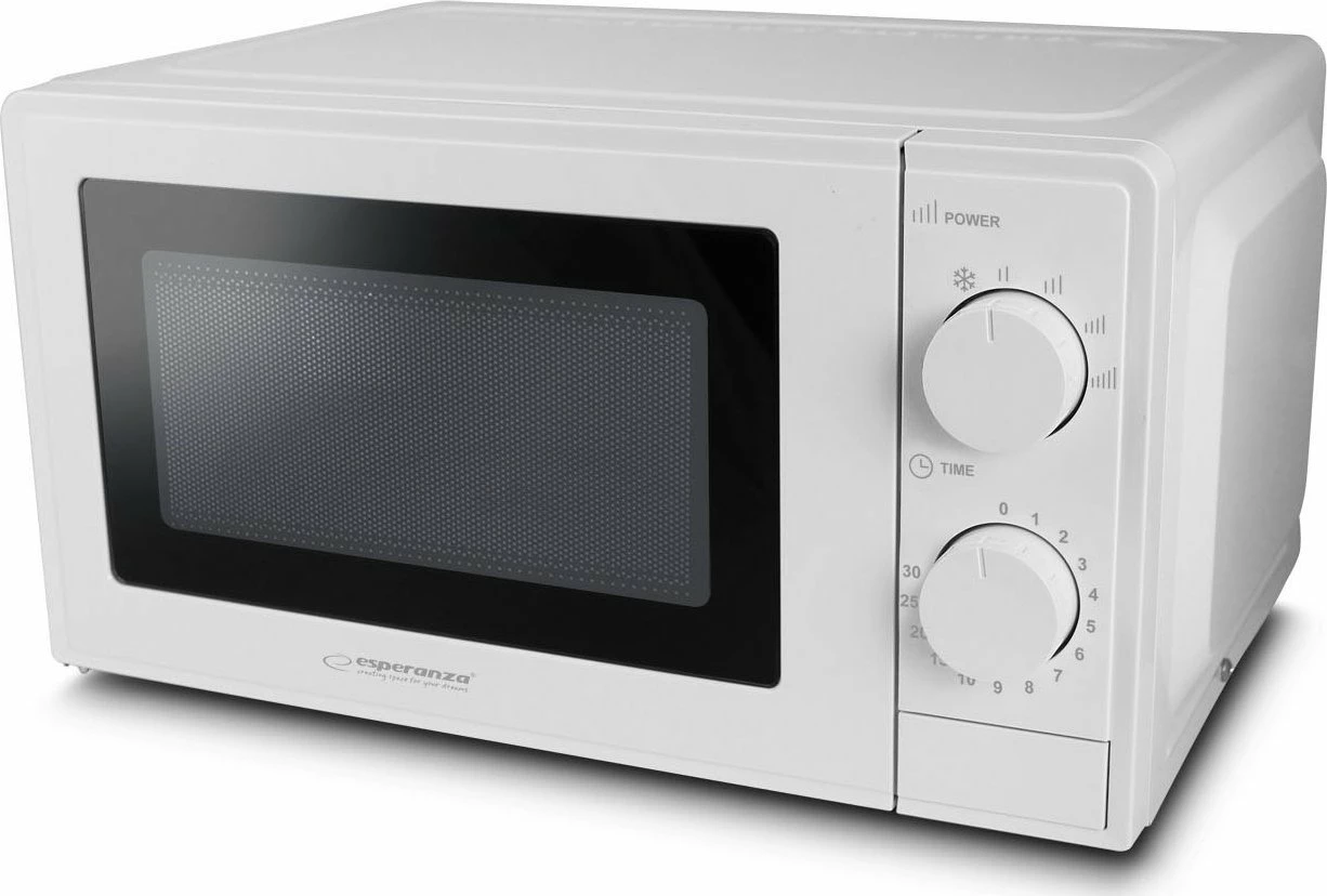 Furrë mikrovalë Esperanza Estofado EKO011W 20 L 700 W, e bardhë