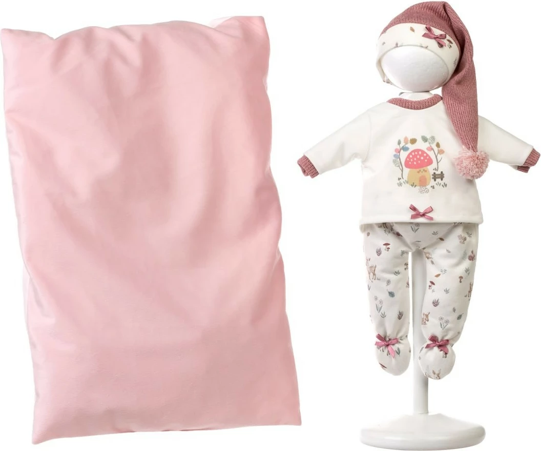 Set rroba për kukulla Llorens V9-73880, 4 pjesë, multikolor